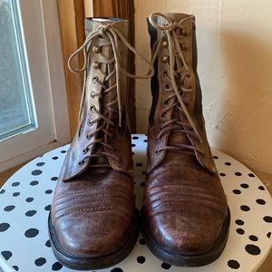 Free People Sounder lace up boot